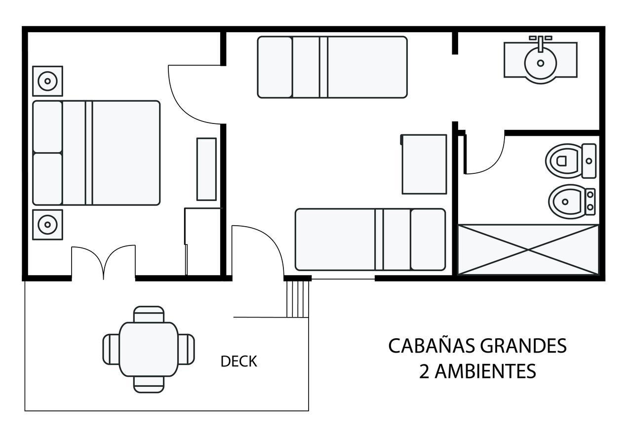 Cabanas Paseo Del Yacaratia Puerto Iguazú Esterno foto