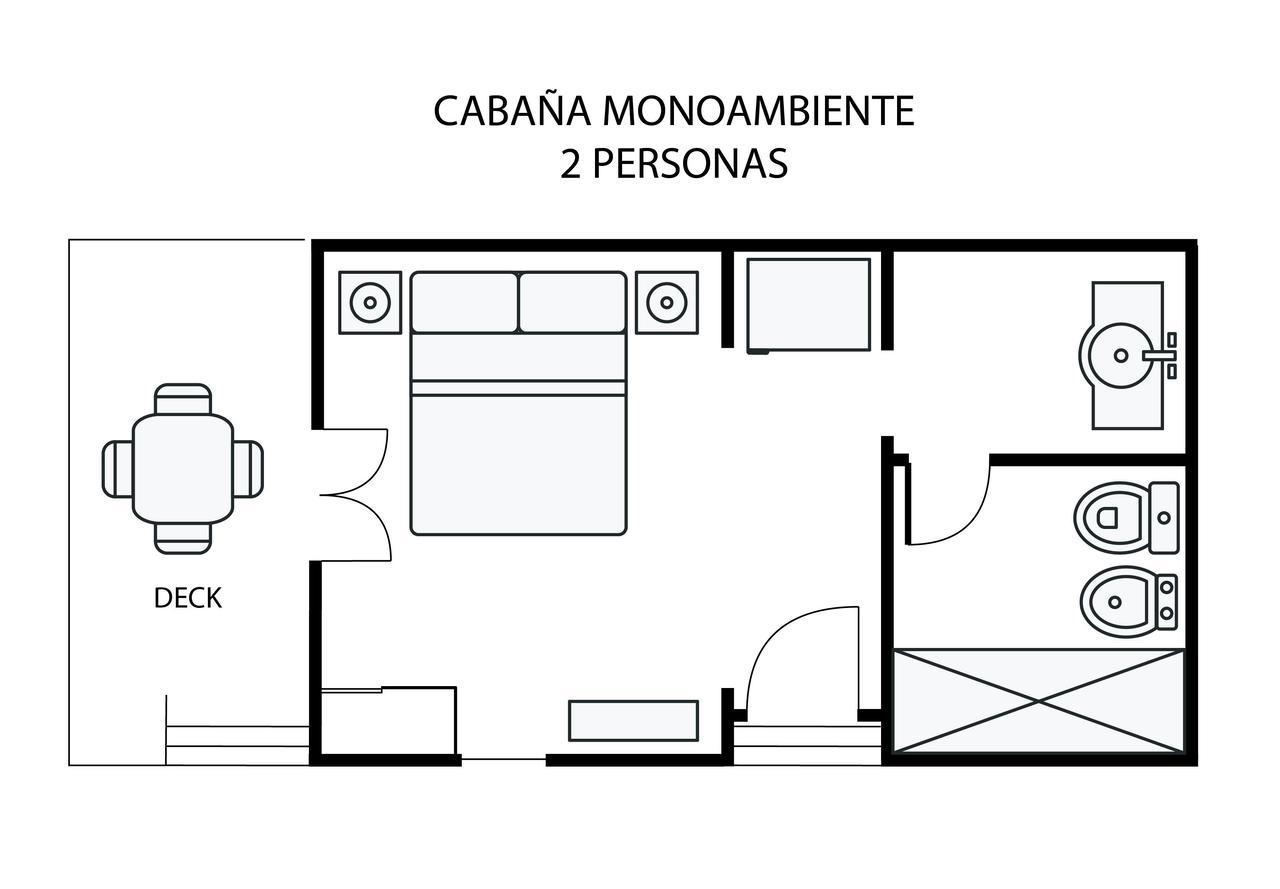 Cabanas Paseo Del Yacaratia Puerto Iguazú Esterno foto