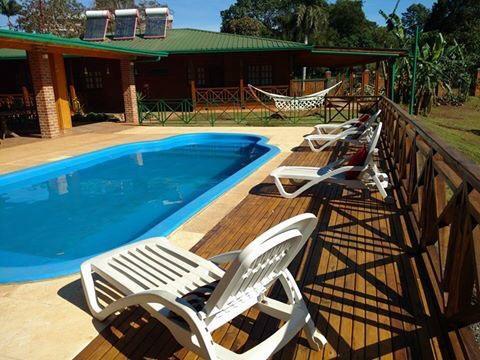 Cabanas Paseo Del Yacaratia Puerto Iguazú Esterno foto